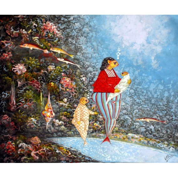 Haitian artist André Blaise