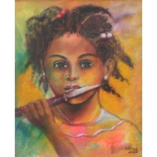 Girl With Sugar Cane